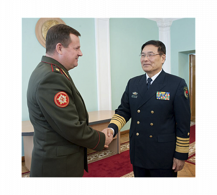 Беларусь посетила делегация Народно-освободительной армии Китая
